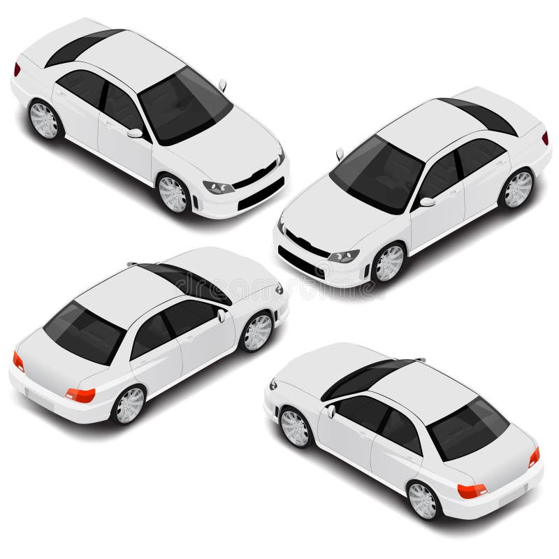 Sedan car model - Free transport icons