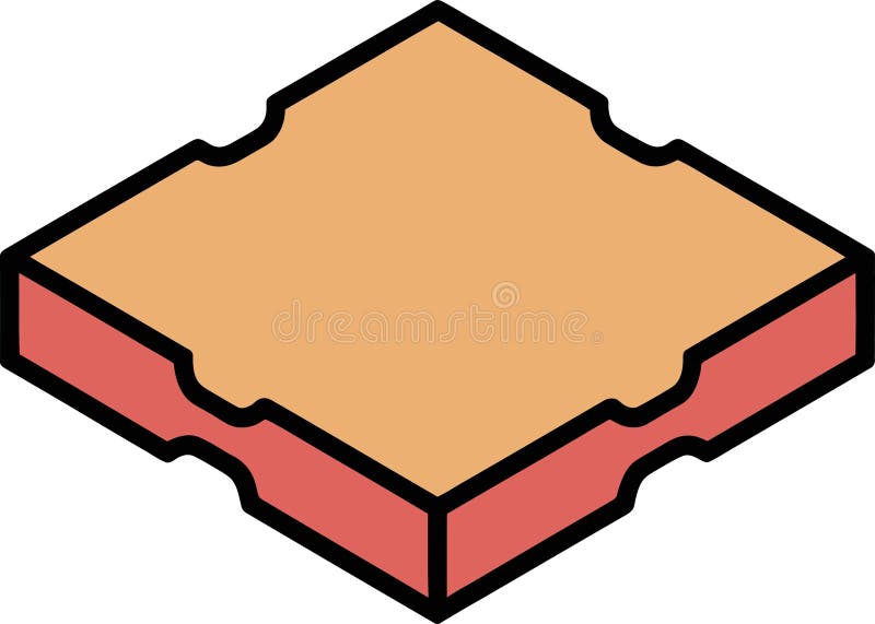 Isometric Square Box: Versatile Container Icon for Storage, Packaging and Delivery vector illustration