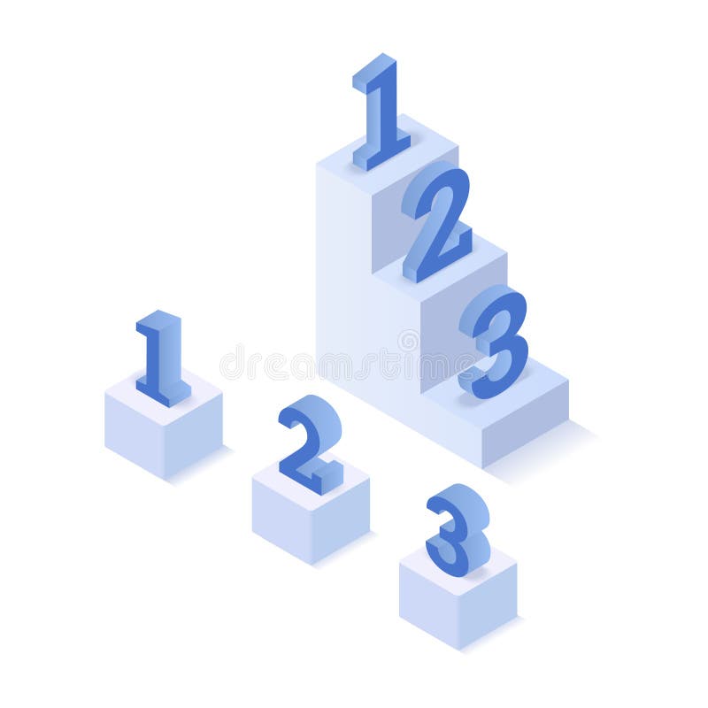 Isometric three steps