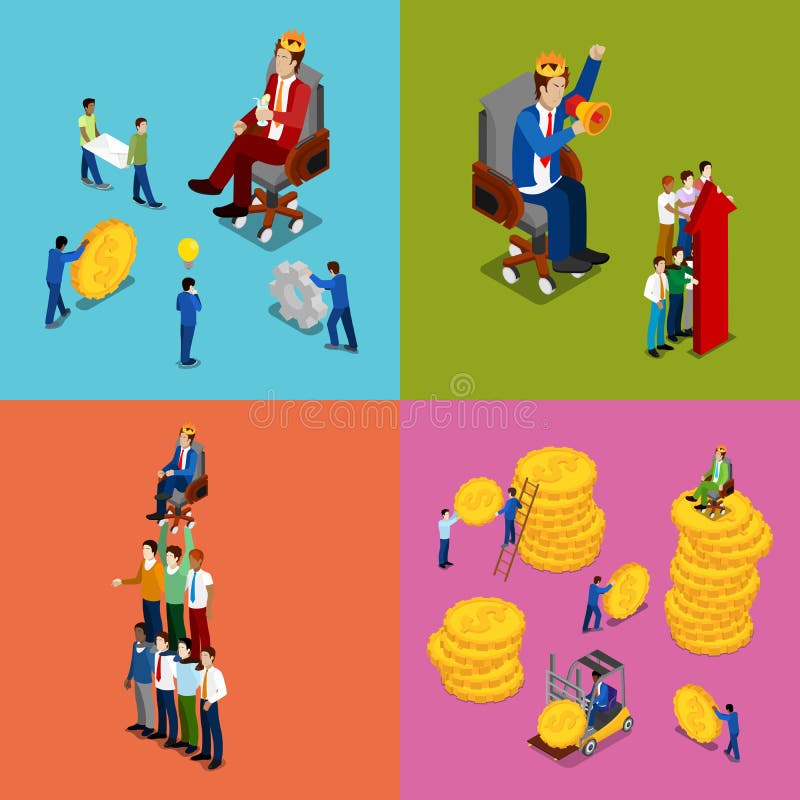 Isometric επιχειρηματίες Εργασία ομάδας, επένδυση χρημάτων και οικονομική έννοια επιτυχίας διανυσματική απεικόνιση Isometric επιχειρηματίες Εργασία ομάδας, επένδυση χρημάτων και οικονομική έννοια επιτυχίας διανυσματική απεικόνιση