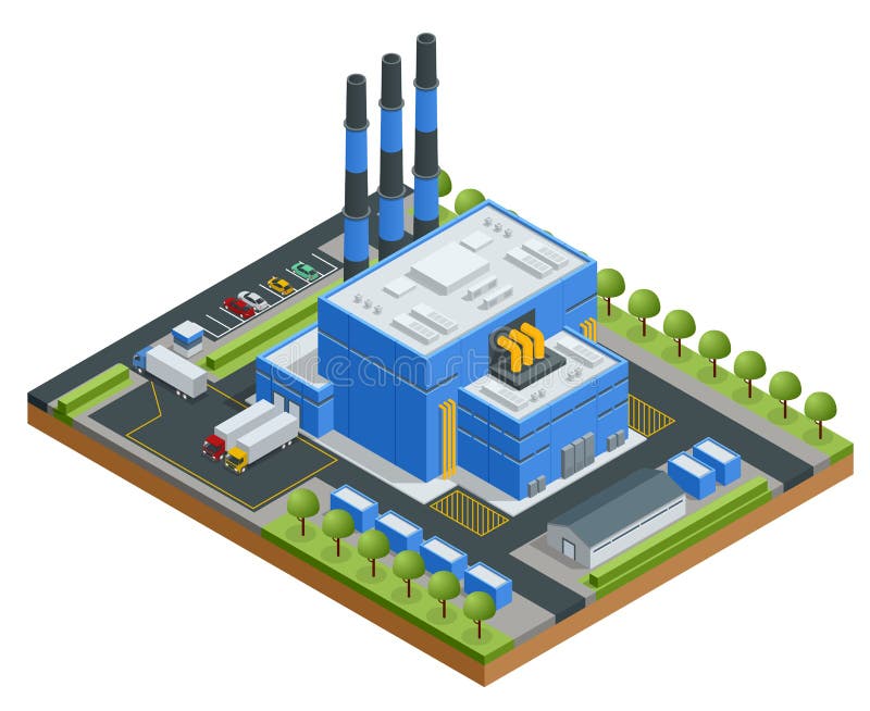 Isometric εργοστάσιο επεξεργασίας αποβλήτων Τεχνολογική διαδικασία Φορτηγό που μεταφέρει τα απορρίμματα στην ανακύκλωση των εγκατ απεικόνιση αποθεμάτων Isometric εργοστάσιο επεξεργασίας αποβλήτων Τεχνολογική διαδικασία Φορτηγό που μεταφέρει τα απορρίμματα στην ανακύκλωση των εγκατ απεικόνιση αποθεμάτων
