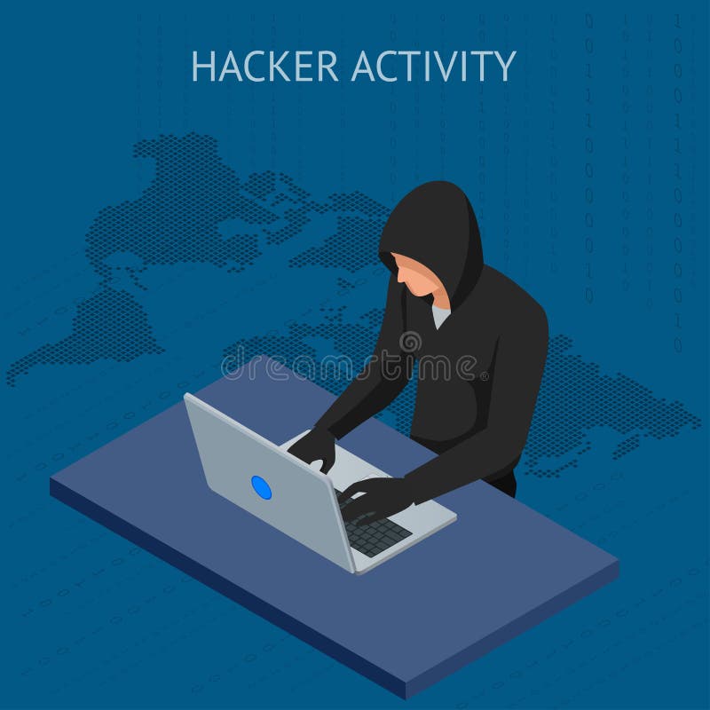 Isometric διανυσματική επίθεση χάκερ Διαδικτύου και προσωπική έννοια ασφαλείας δεδομένων Τεχνολογική ασφάλεια υπολογιστών Ηλεκτρο διανυσματική απεικόνιση Isometric διανυσματική επίθεση χάκερ Διαδικτύου και προσωπική έννοια ασφαλείας δεδομένων Τεχνολογική ασφάλεια υπολογιστών Ηλεκτρο διανυσματική απεικόνιση