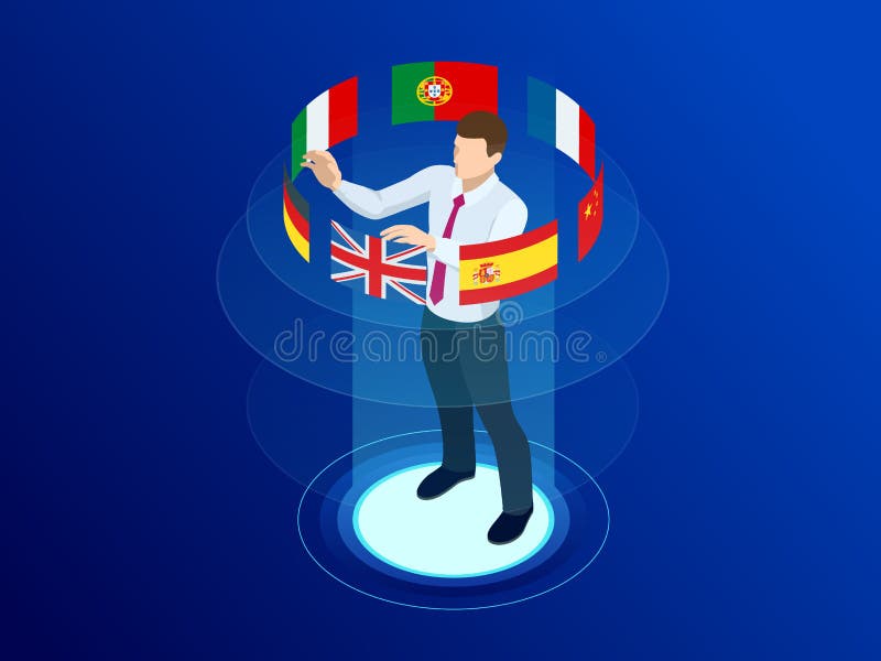 Isometric σε απευθείας σύνδεση λεξικά ξένης γλώσσας, πολύγλωσσος ακουστικός οδηγός, μετάφραση Ιστού, σε απευθείας σύνδεση αντιπρο διανυσματική απεικόνιση Isometric σε απευθείας σύνδεση λεξικά ξένης γλώσσας, πολύγλωσσος ακουστικός οδηγός, μετάφραση Ιστού, σε απευθείας σύνδεση αντιπρο διανυσματική απεικόνιση