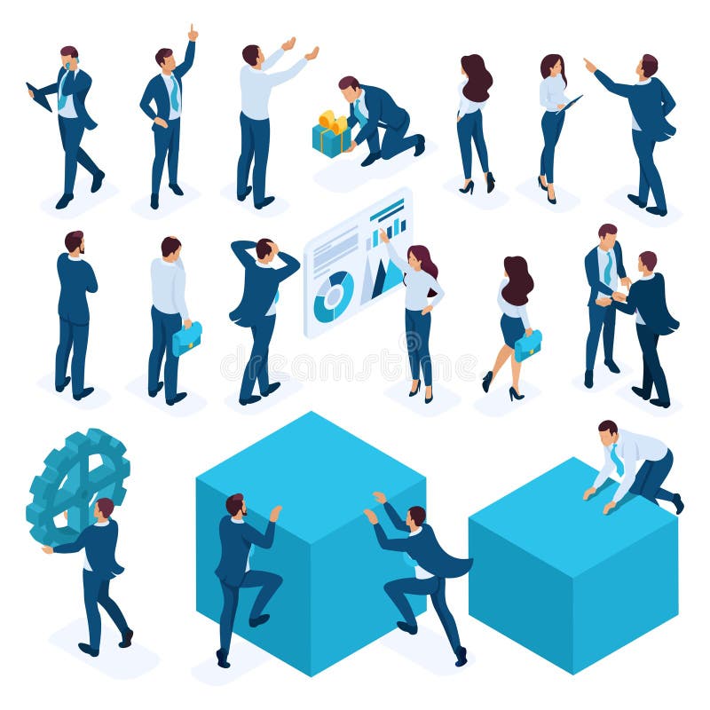 Isometric σύνολο επιχειρηματιών, επιχειρηματίας, υπάλληλοι, διευθυντές, διευθυντές r ελεύθερη απεικόνιση δικαιώματος Isometric σύνολο επιχειρηματιών, επιχειρηματίας, υπάλληλοι, διευθυντές, διευθυντές r ελεύθερη απεικόνιση δικαιώματος