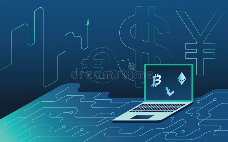 Isometrische neonachtergrond Ontginnend bitcoin en crypto de munt, de mijnruimte van het serverlandbouwbedrijf, laptop, ultraviol stock illustratie Isometrische neonachtergrond Ontginnend bitcoin en crypto de munt, de mijnruimte van het serverlandbouwbedrijf, laptop, ultraviol stock illustratie