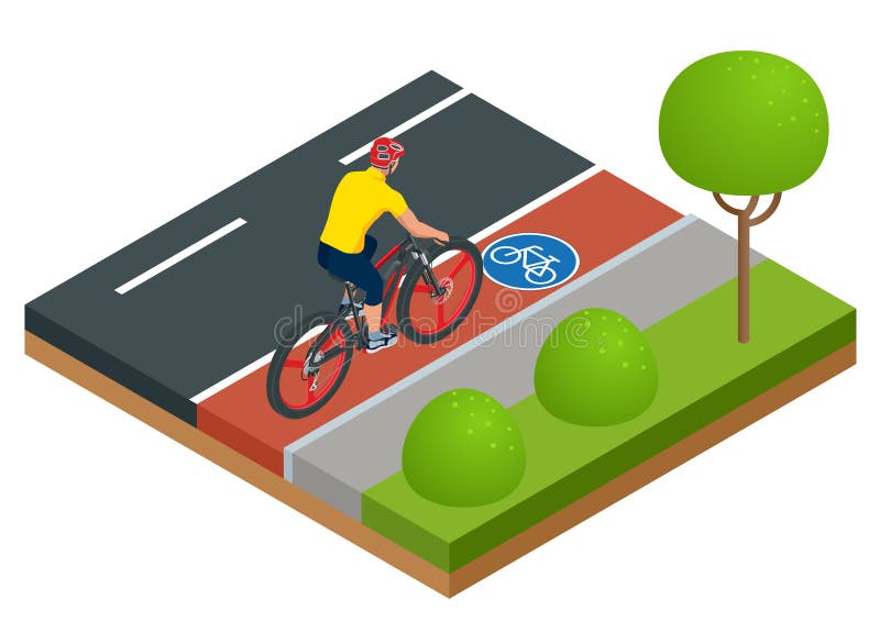 Isometriska moderna elektriska cykelsymboler En man som rider en elektrisk cykel i en stad E-cykel stads- ecotransportdesign royaltyfri illustrationer Isometriska moderna elektriska cykelsymboler En man som rider en elektrisk cykel i en stad E-cykel stads- ecotransportdesign royaltyfri illustrationer
