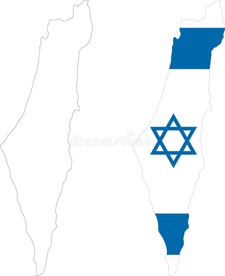 Israel royalty free illustration