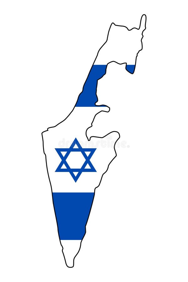 israel Mapa da ilustração do vetor de Israel ilustração royalty free israel Mapa da ilustração do vetor de Israel ilustração royalty free