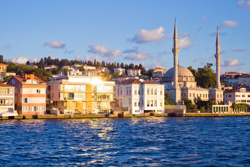 Asiatic Coast of Bosphorus in Istanbul, Turkey. Asiatic Coast of Bosphorus in Istanbul, Turkey