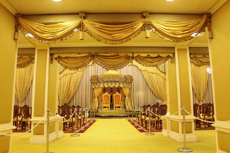 Istana Negara, Jalan Tuanku Abdul Halim slottkunglig person royaltyfri foto Istana Negara, Jalan Tuanku Abdul Halim slottkunglig person royaltyfri foto