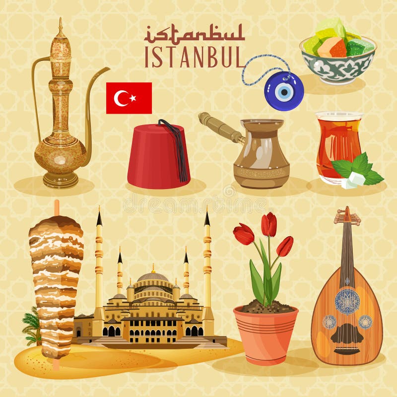 Istanbul arabic Set.