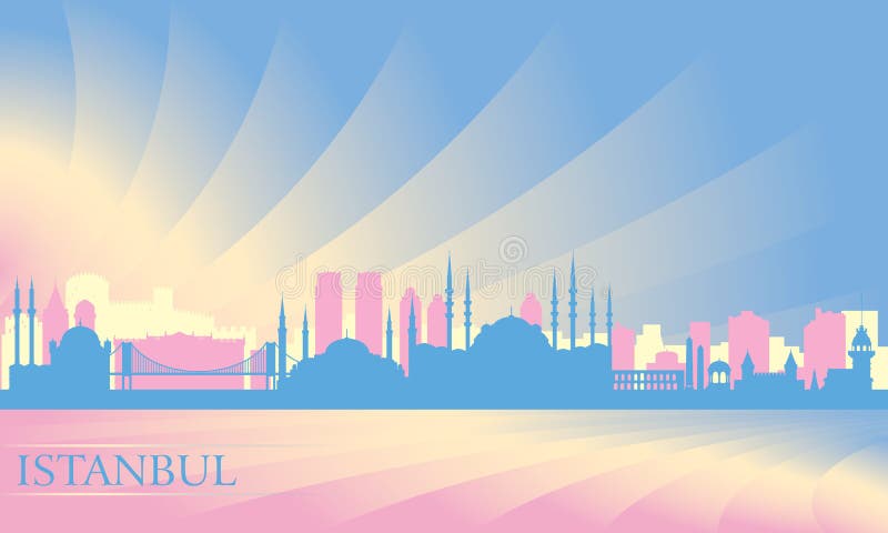 Istanbul city skyline