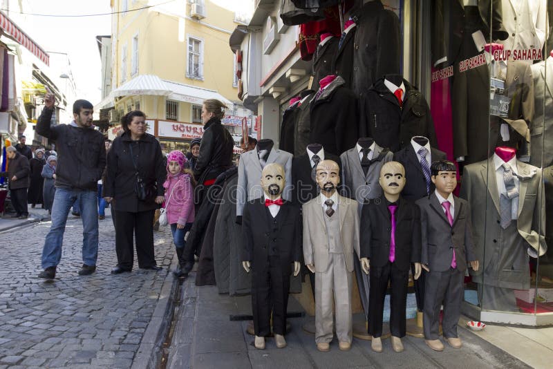 Istanbul - street scenes royalty free stock photo