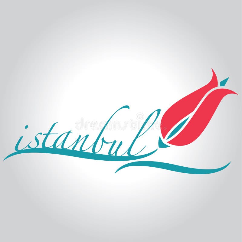 Istanbul logo, icon and symbol vector illustration