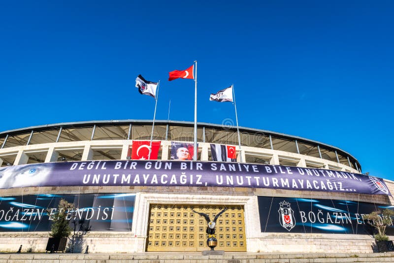 Besikitas J.K Home Stadium, Vodafone Stadium, Istanbul Editorial  Photography - Image of inonu, stadium: 235543582