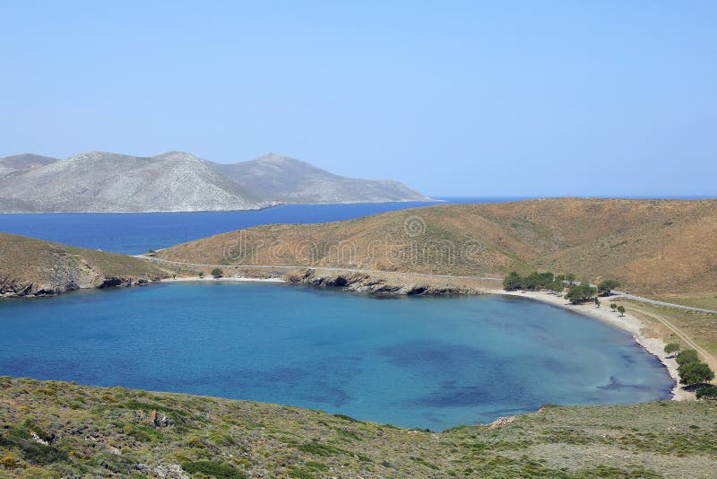 Isthme de l'île Astypalea, Grèce