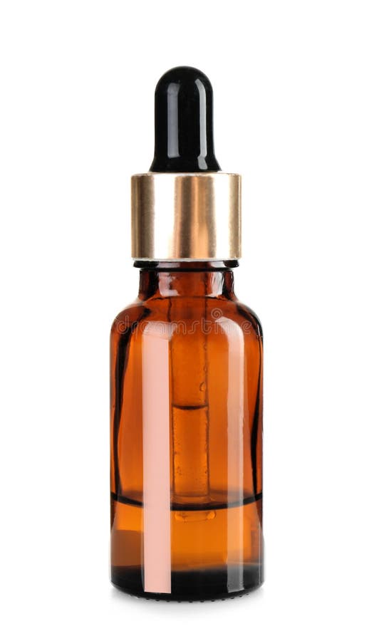 Istotny pomarańczowy aromata olej odizolowywający zdjęcie stock Istotny pomarańczowy aromata olej odizolowywający zdjęcie stock