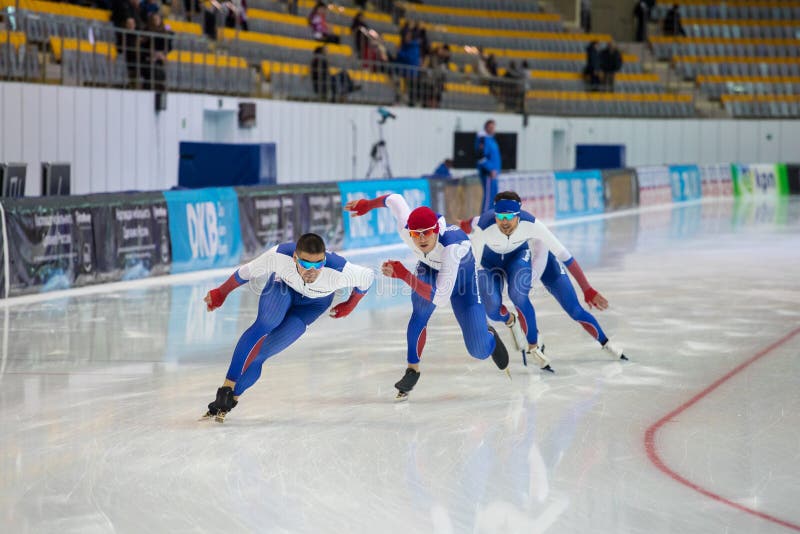 ISU European Speed Skating Championships. Athlete on Ice. Classic Speed
