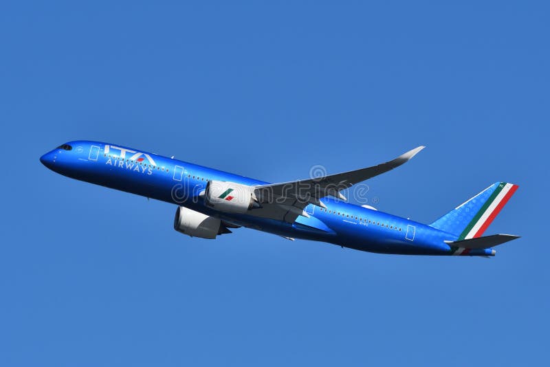 ITA Airways Airbus A350-900 (EI-IFC) Passenger Plane ITA Airways Airbus A350-900 (EI-IFC) Passenger Plane