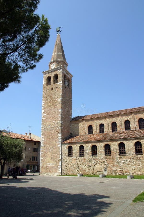 Italy,Friuli Venezia Giulia region, Grado city, the S. Eufemia church. Italy,Friuli Venezia Giulia region, Grado city, the S. Eufemia church.
