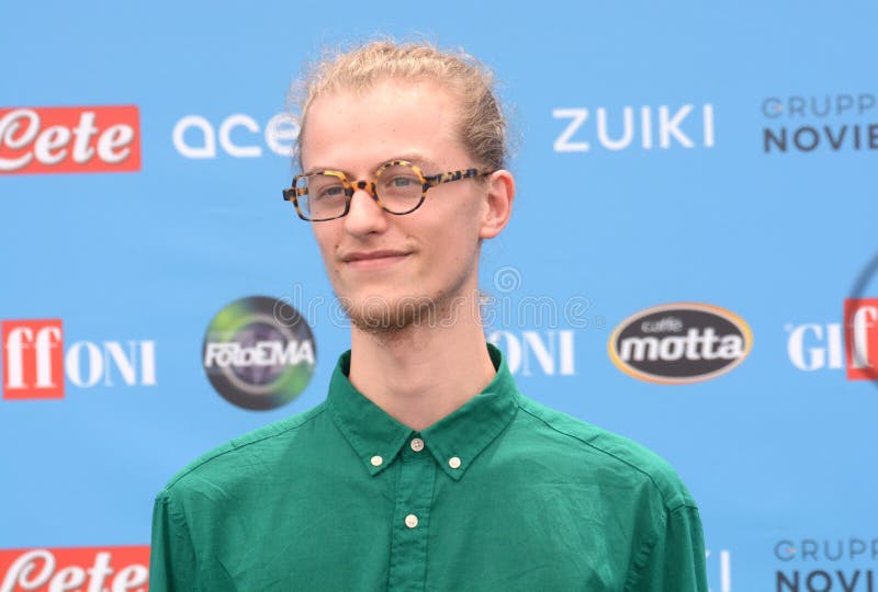 GIFFONI VALLE PIANA,ITALY - July 30,2022: Ludovico Girardello at Giffoni Film Festival 2022 - on July 30, 2022 in Giffoni Valle Piana, Italy. GIFFONI VALLE PIANA,ITALY - July 30,2022: Ludovico Girardello at Giffoni Film Festival 2022 - on July 30, 2022 in Giffoni Valle Piana, Italy