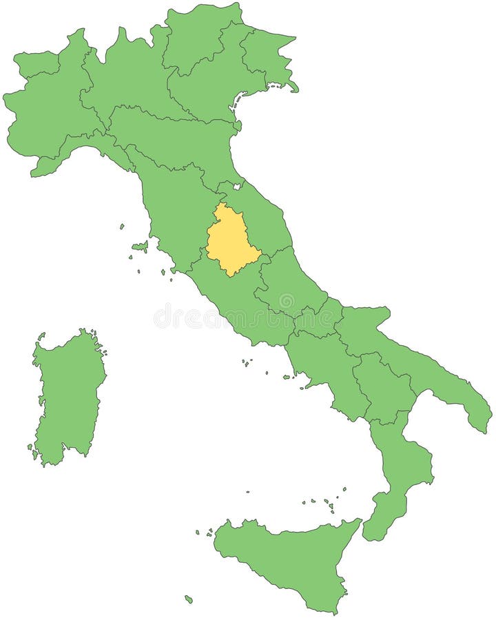 Italia - mapa de Italia - alto detallado libre illustration Italia - mapa de Italia - alto detallado libre illustration