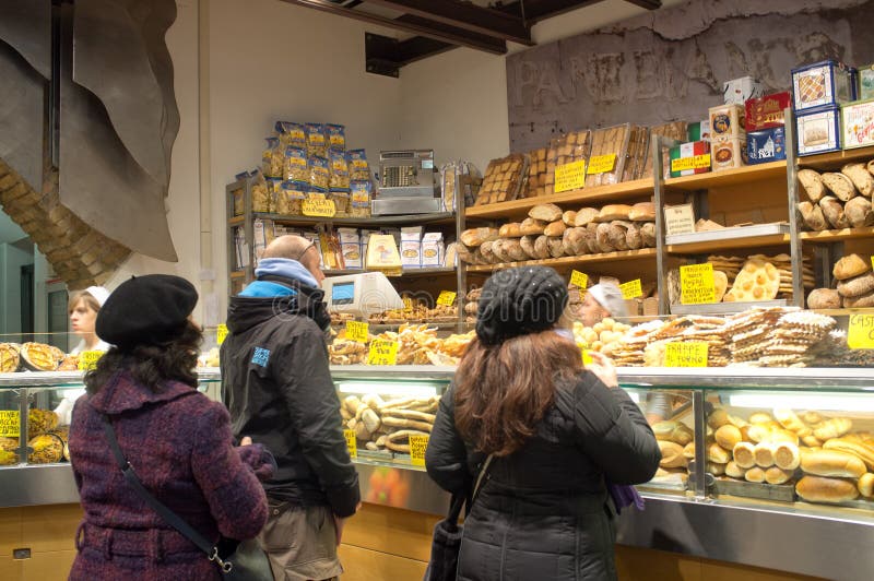Italian bakery royalty free stock images
