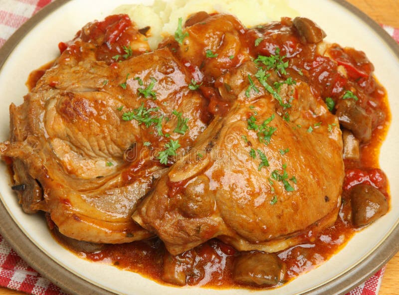 Italian Casseroled Pork Chops