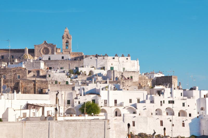 Italian city Ostuni