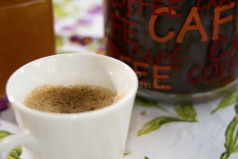 Italian coffee espresso stock image. Image of caffeine 52434139