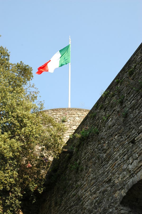 Italian Flag stock image. Image of banner, wind, tricolour - 2333759