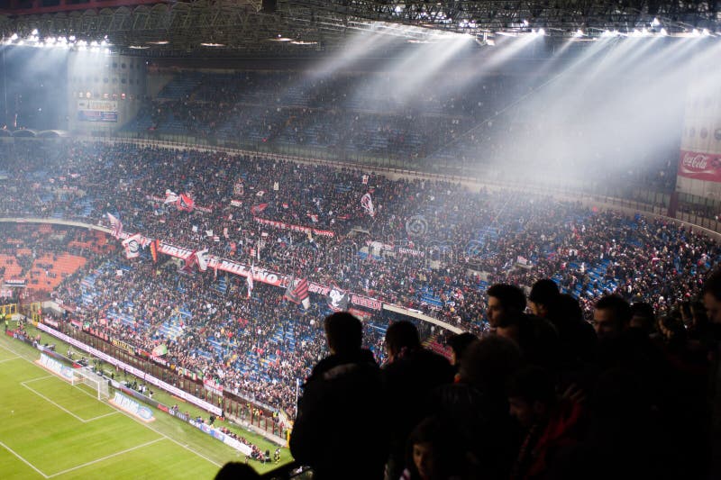 San Siro Stadium Gate editorial photography. Image of team - 24762377