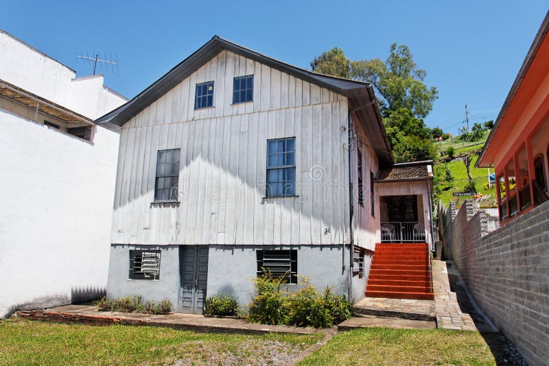 Italian Immigrant House stock photo. Image of house, wood 4285340