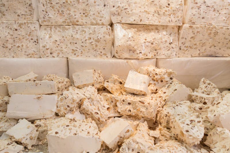 Italian nougat candy stock photo. Image of sweet, festive 102900422