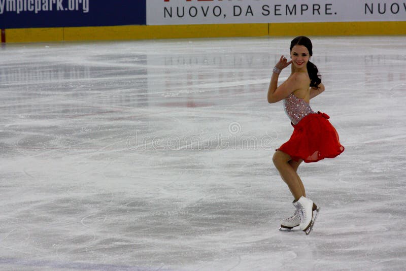 Italian Overall 2009 Figure Skating Championships Editorial Photo