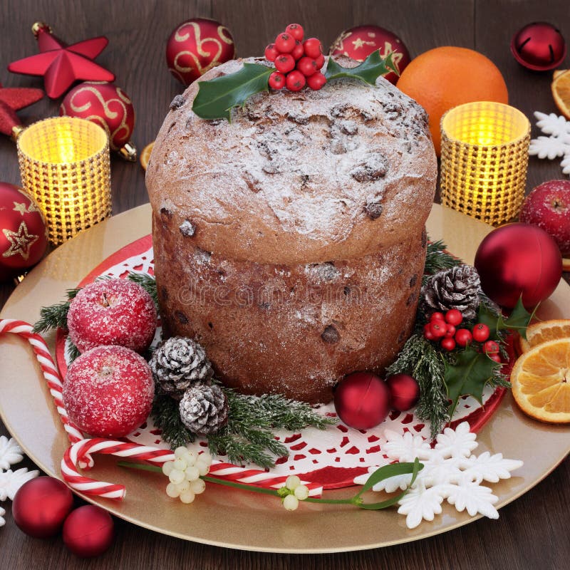 Panettone with Icing