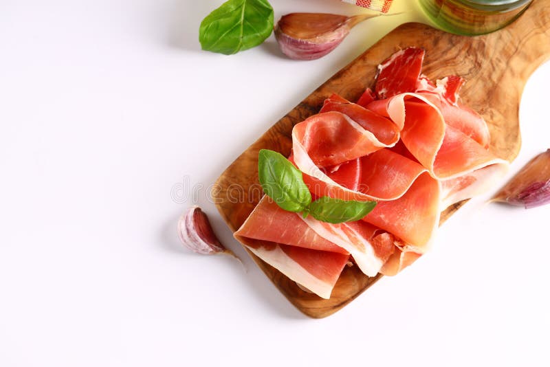 Italian parma ham stock photo. Image of prosciutto, delicatessen