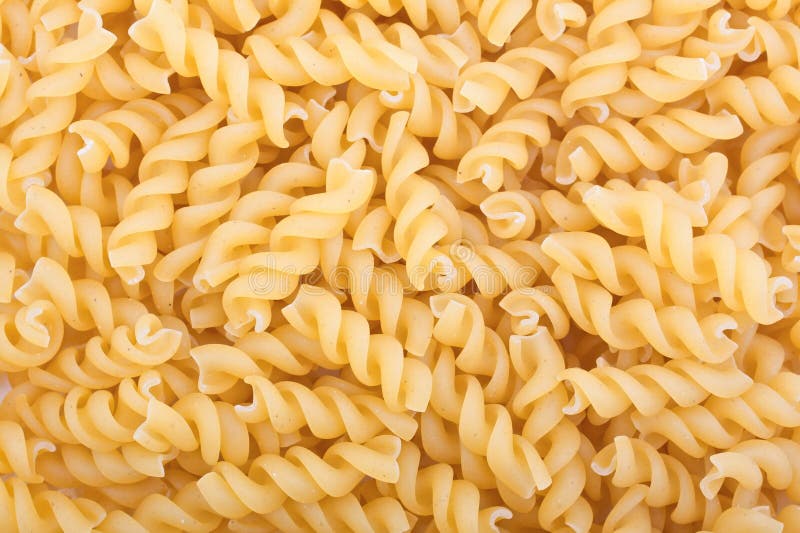 Italian Pasta in the Form of Spirals Stock Photo Image of pasta, isolated 13350722