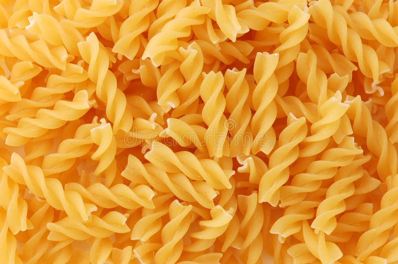 Italian Pasta Fusilli stock photo. Image of noodles, healthy 1833434