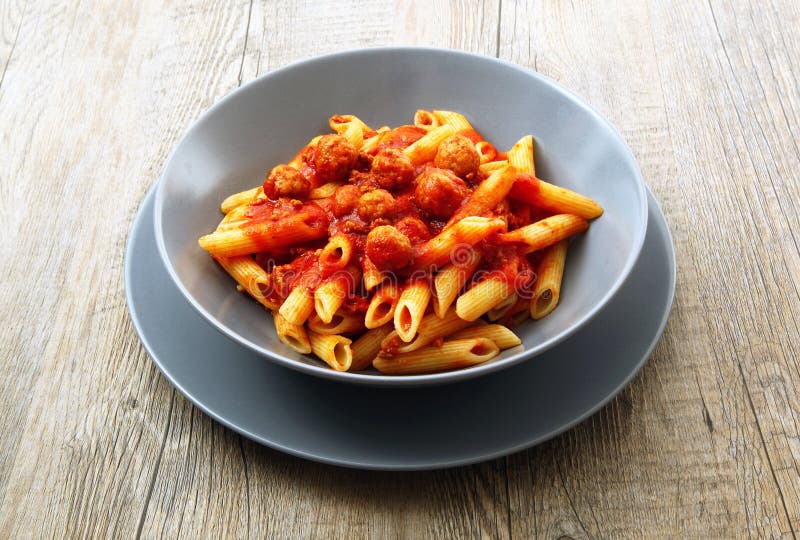 Italian Pasta with Meat Sauce Stock Image Image of macaroni, original