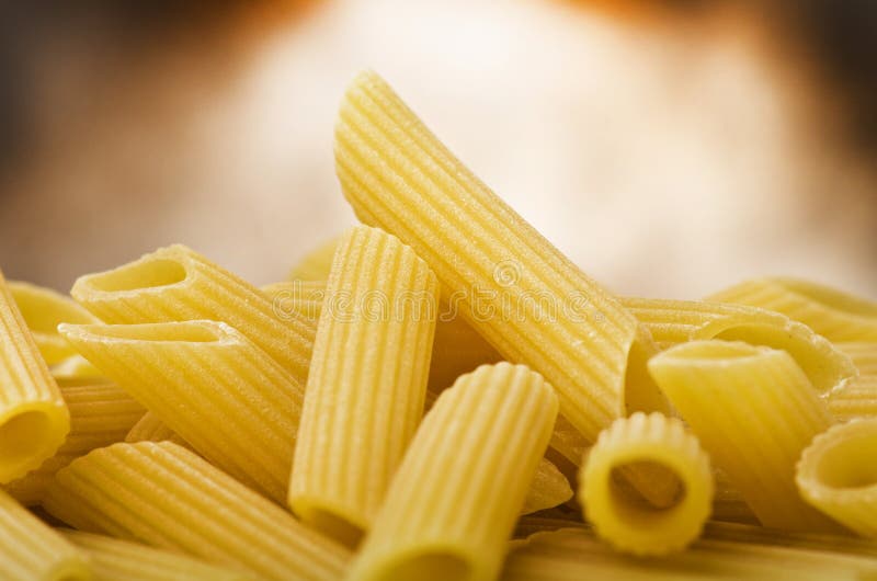 Italian pasta penne stock photo. Image of ingredient 25066322