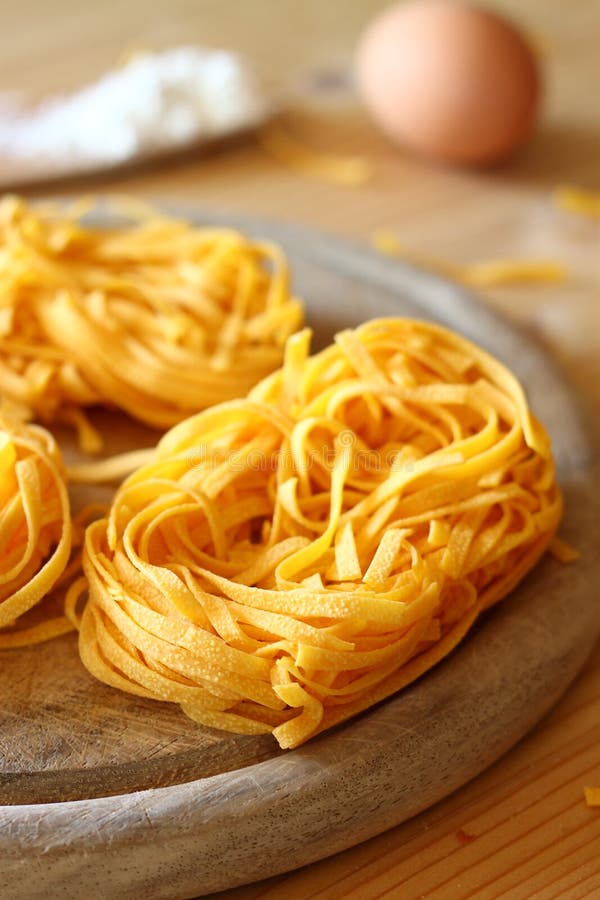 Italian pasta tagliatelle stock photo. Image of culinary 19454246