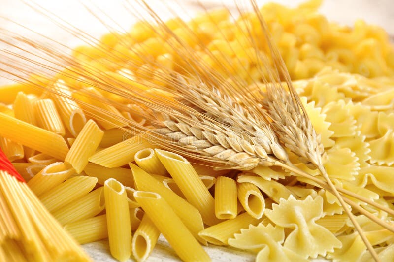 Italian pasta uncooked