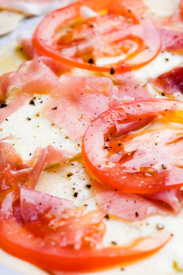 Italian pizza royalty free stock image