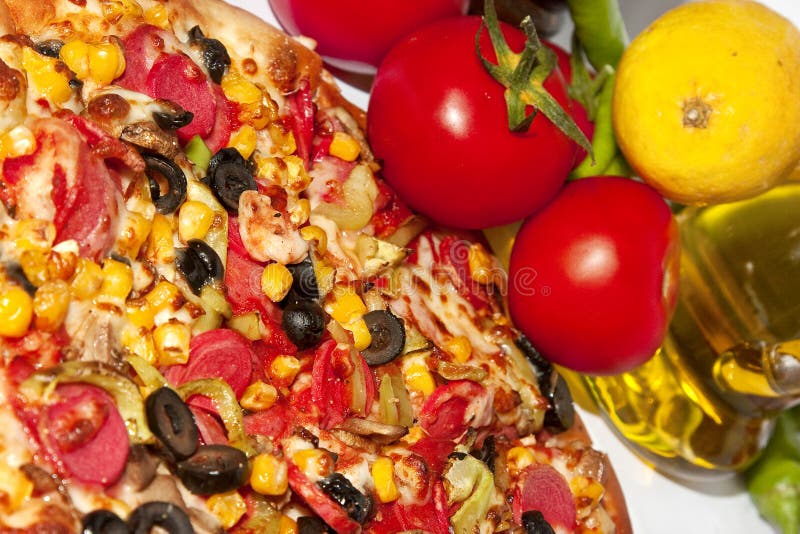 Italian Pizza royalty free stock photo