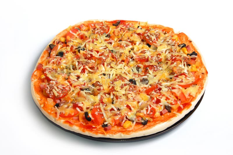 Italian pizza royalty free stock image