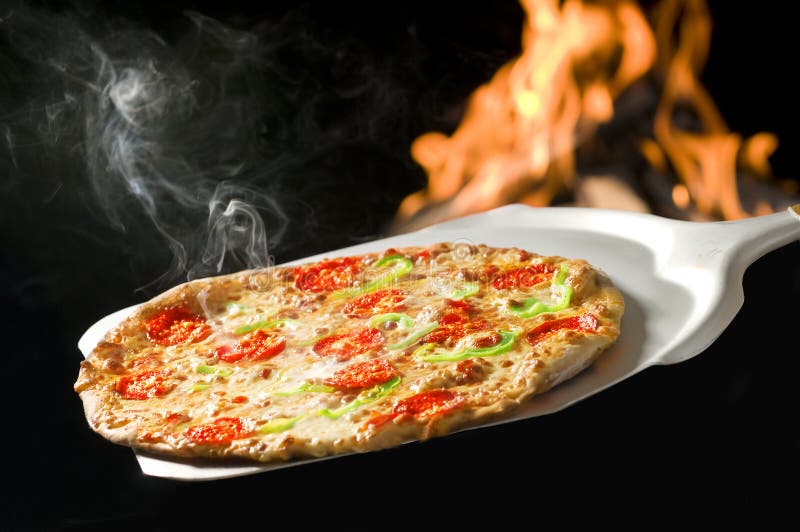 Pizza stock photo. Image of fast, oven, food, pizza, cook 118120