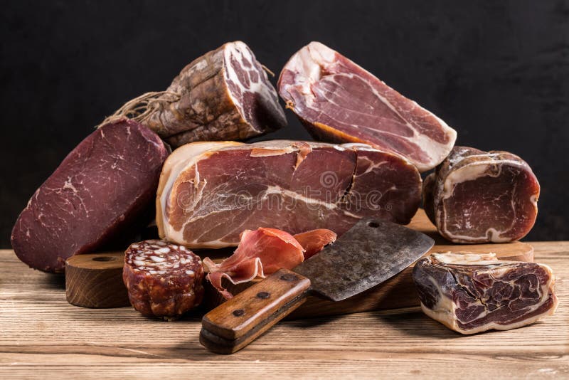 Italian prosciutto stock image. Image of gourmet, parma 87583553
