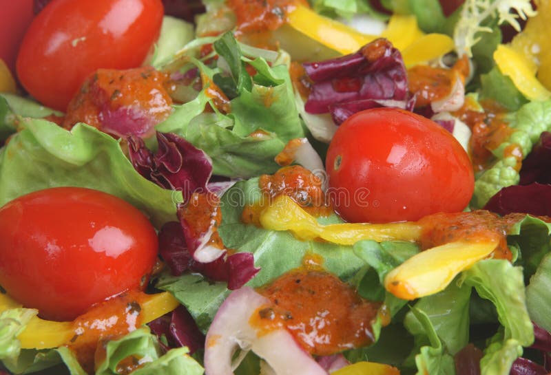 Italian Salad with Dressing