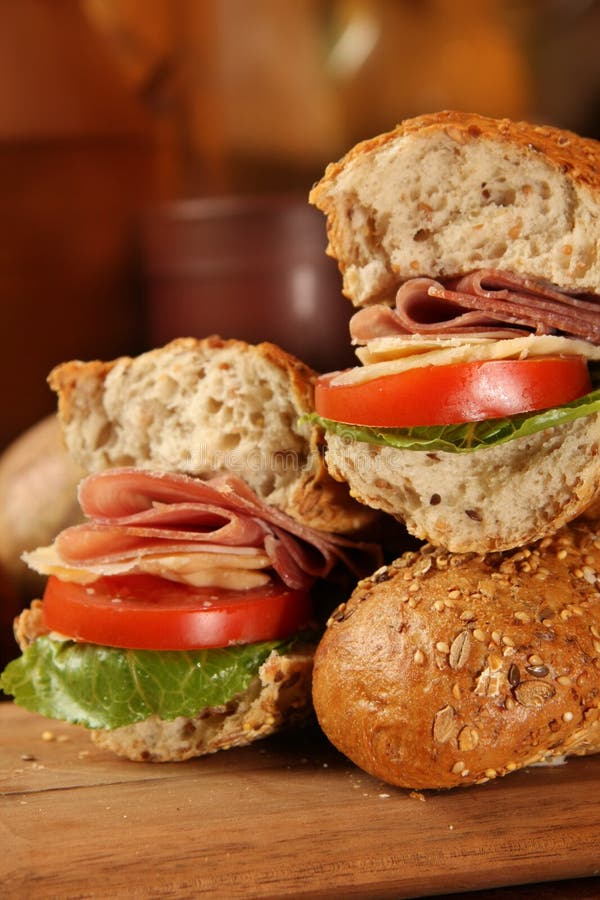 Italian sandwich stock image. Image of health, creative - 5392647